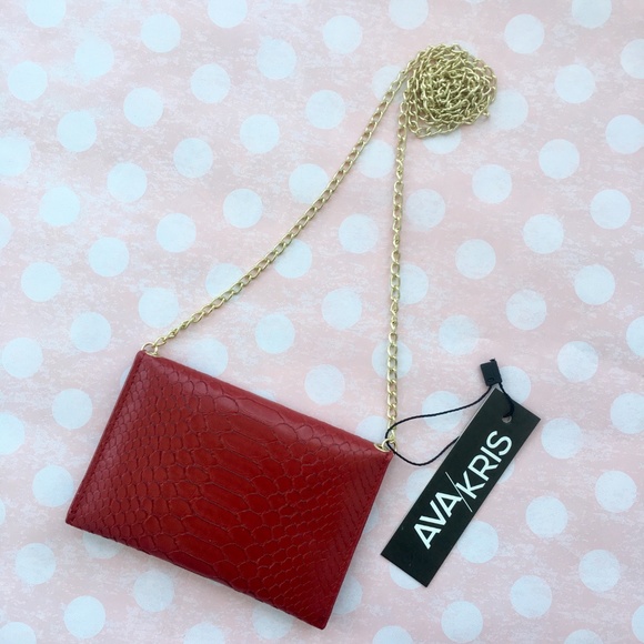 Meg CC Holder Crossbody Ruby Red - Picture 5 of 6